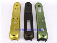 Special aluminum alloy die-casting anodized color