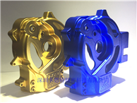 Special aluminum alloy die-casting anodized color