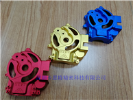 Special aluminum alloy die-casting anodized color